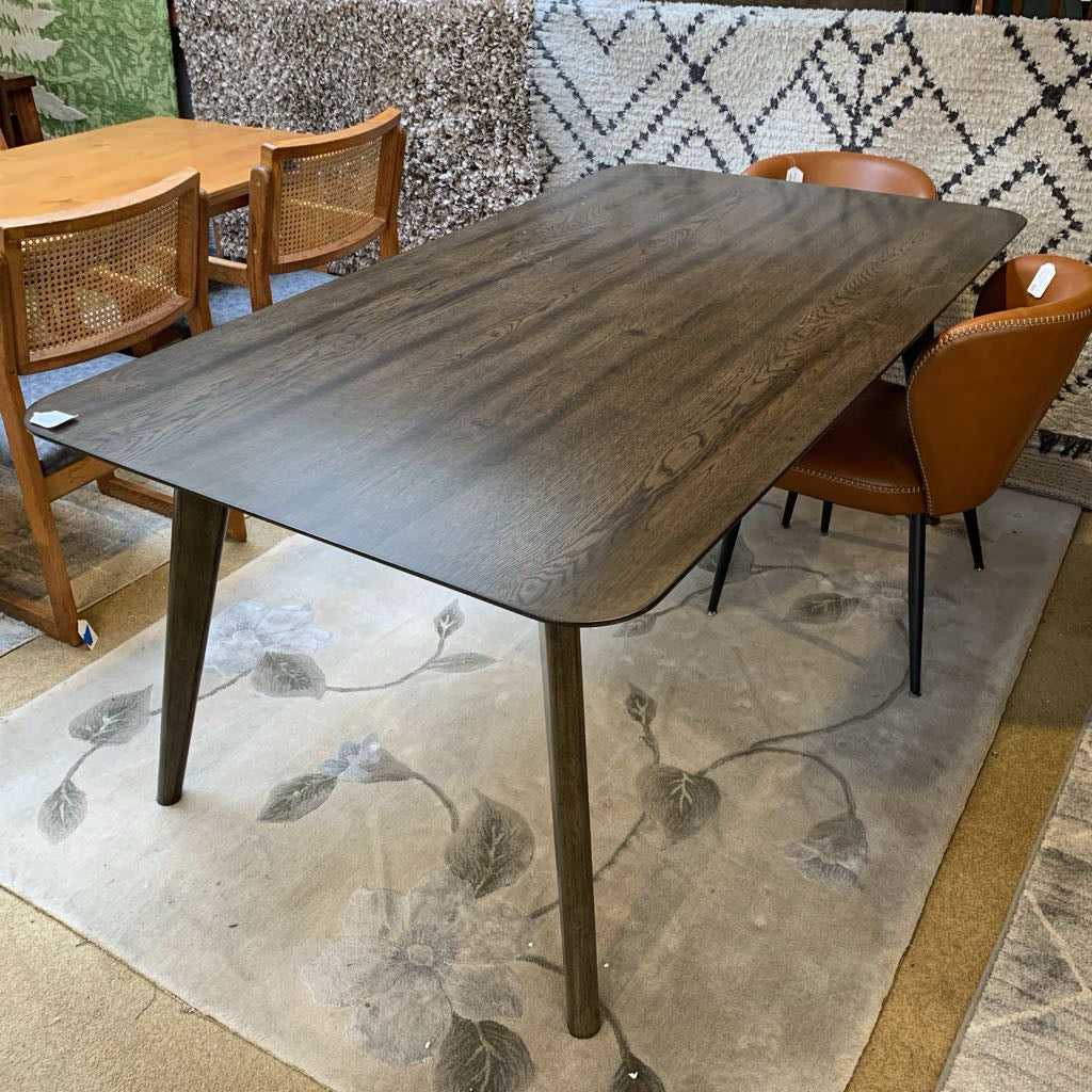 Regina Walnut Rectangle Dining Table