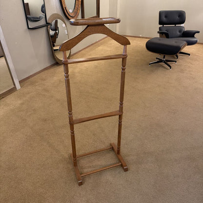 Turned Wood Suit Hanger