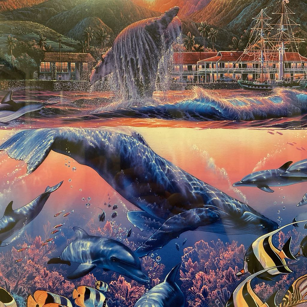 SIGNED LASSEN LAHAINA VISIONS Poster ART