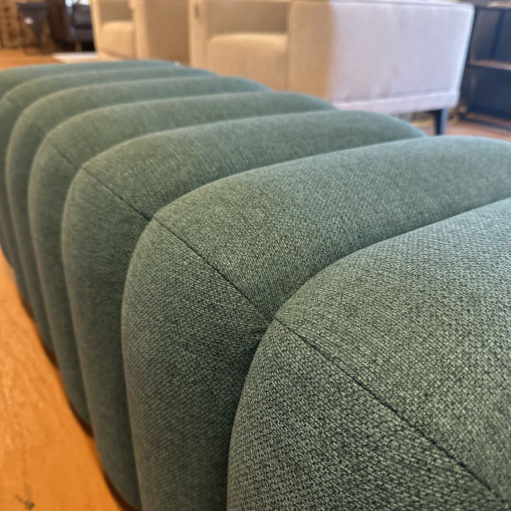 Peacock Blue Accent Bench C ACCENT BENCHES
