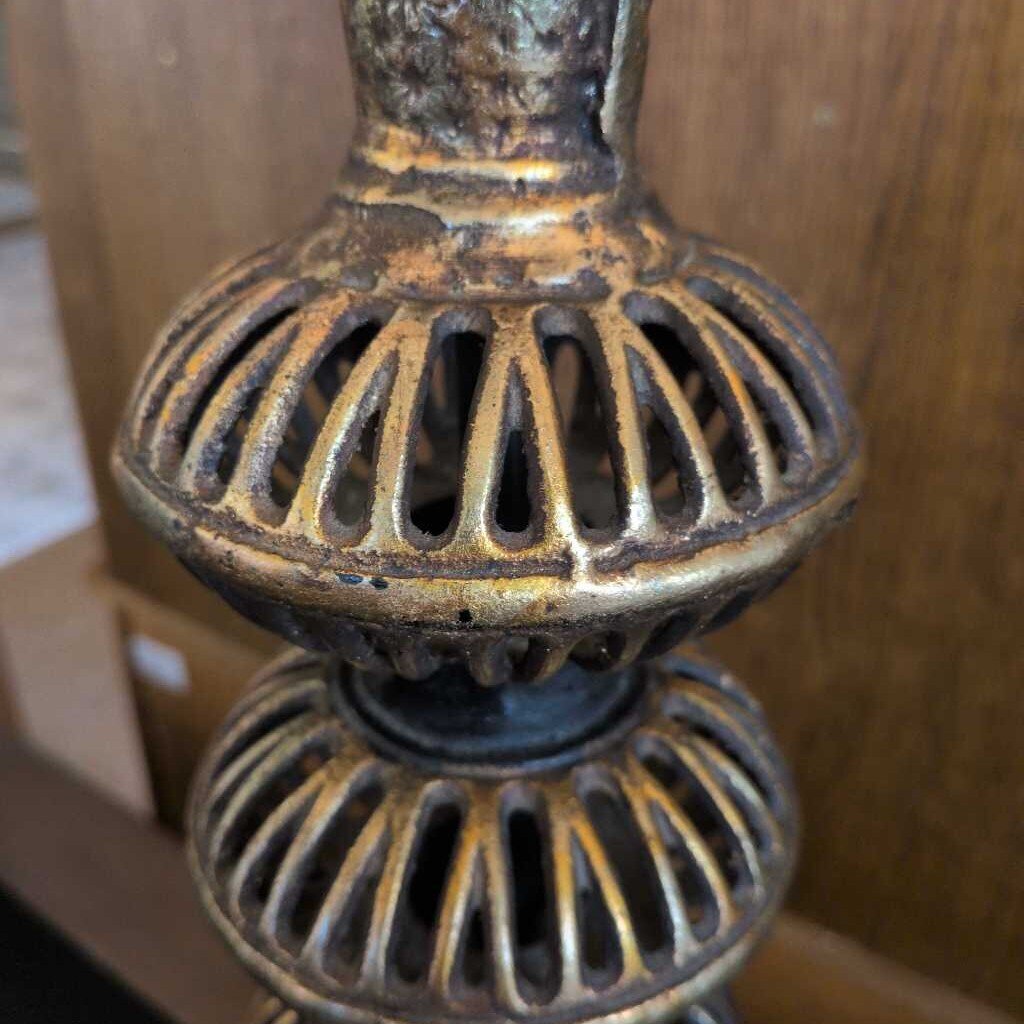 Vintage 1950s Bronze Lamp