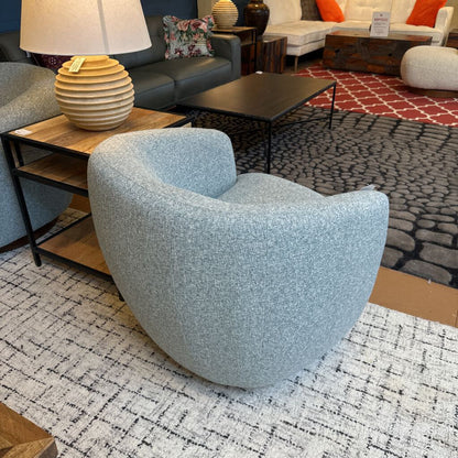 Seaglass Swivel Arm Chair