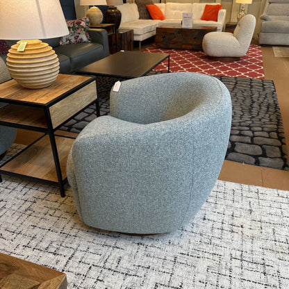 Seaglass Swivel Arm Chair