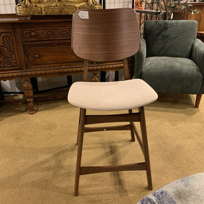 Hoya Natural Cushion Counter Chair