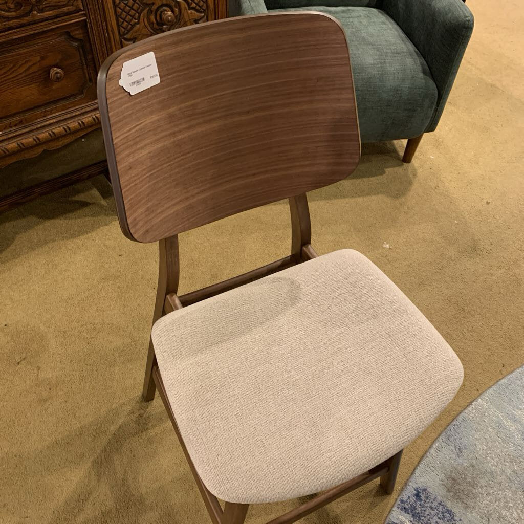 Hoya Natural Cushion Counter Chair