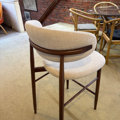 Bentley Beige Cushion Counter Chair