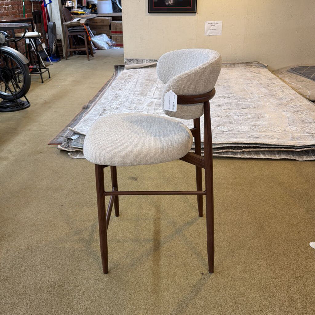 Bentley Beige Cushion Counter Chair