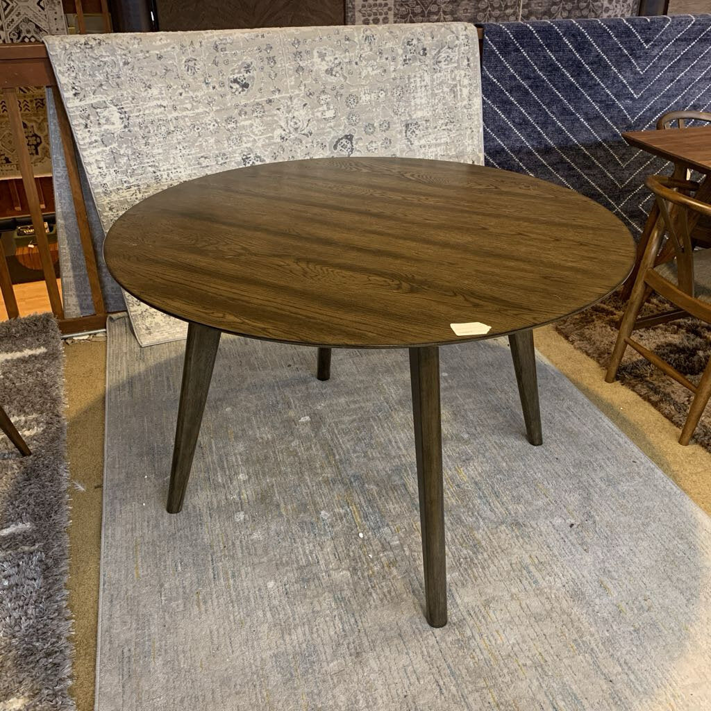 Regina Walnut Round Dining Table