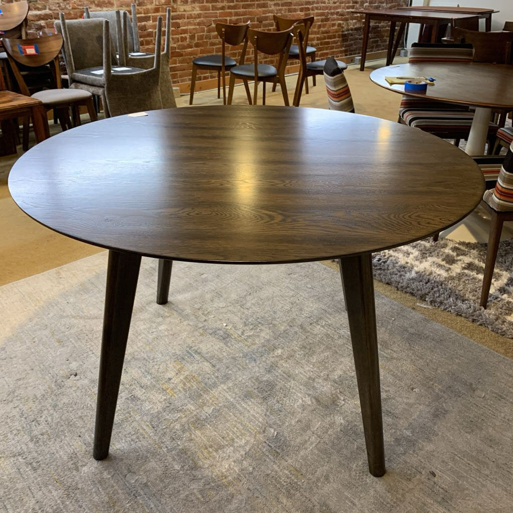 Regina Walnut Round Dining Table