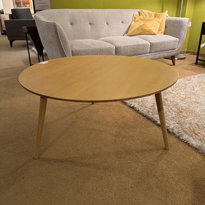 Round Oak Coffee Table