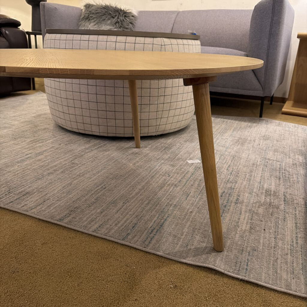 Round Oak Coffee Table