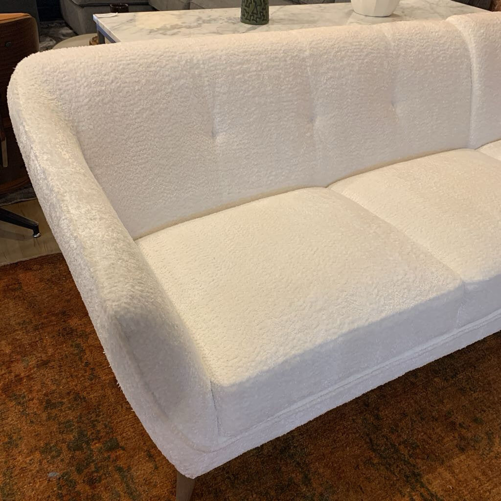 Ivory Curved Sectional