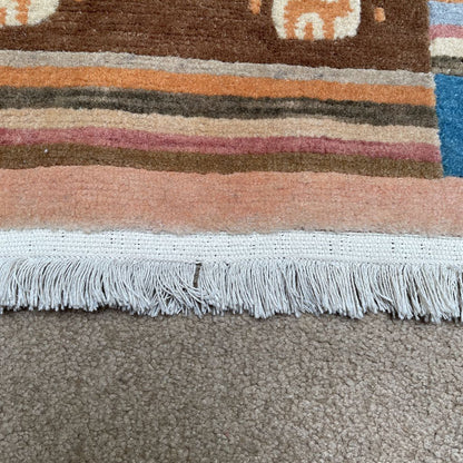 6' x 3' High Mountain Tibetan Rug