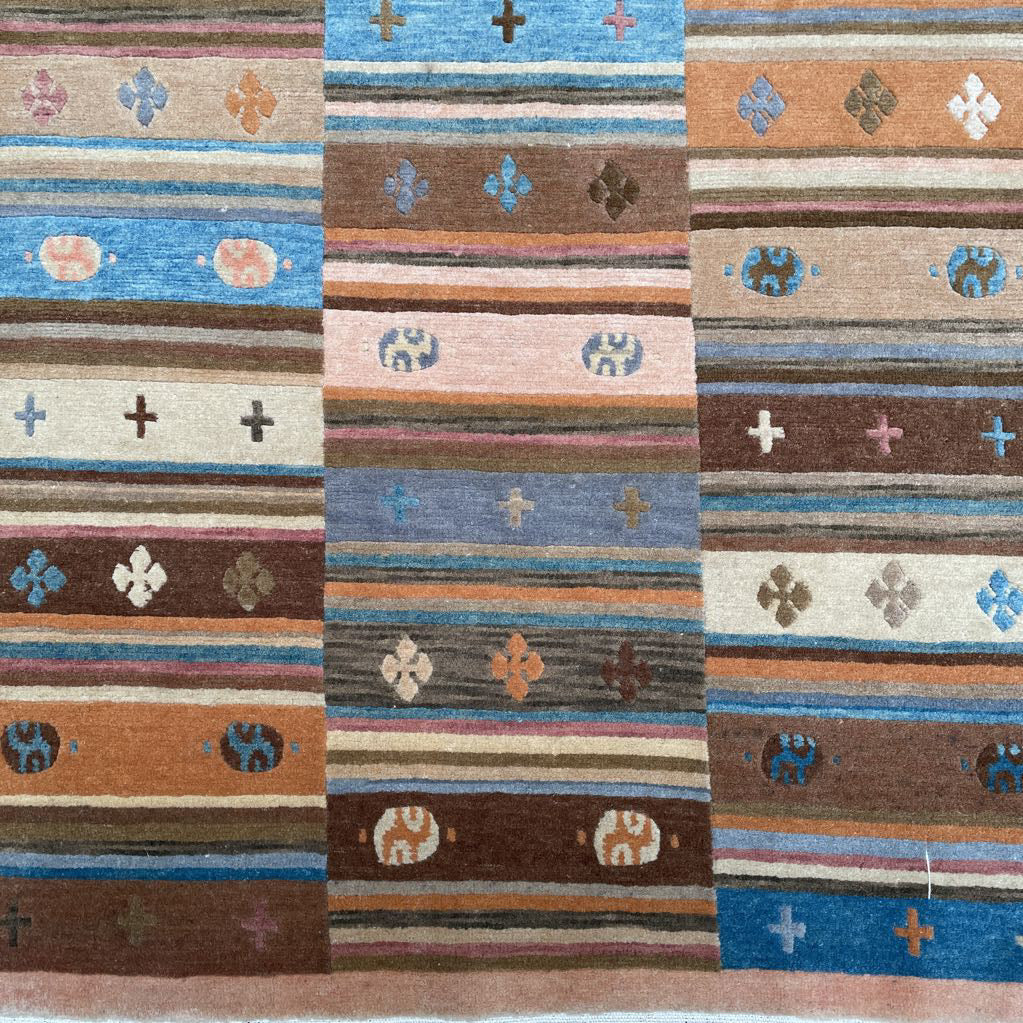 6' x 3' High Mountain Tibetan Rug