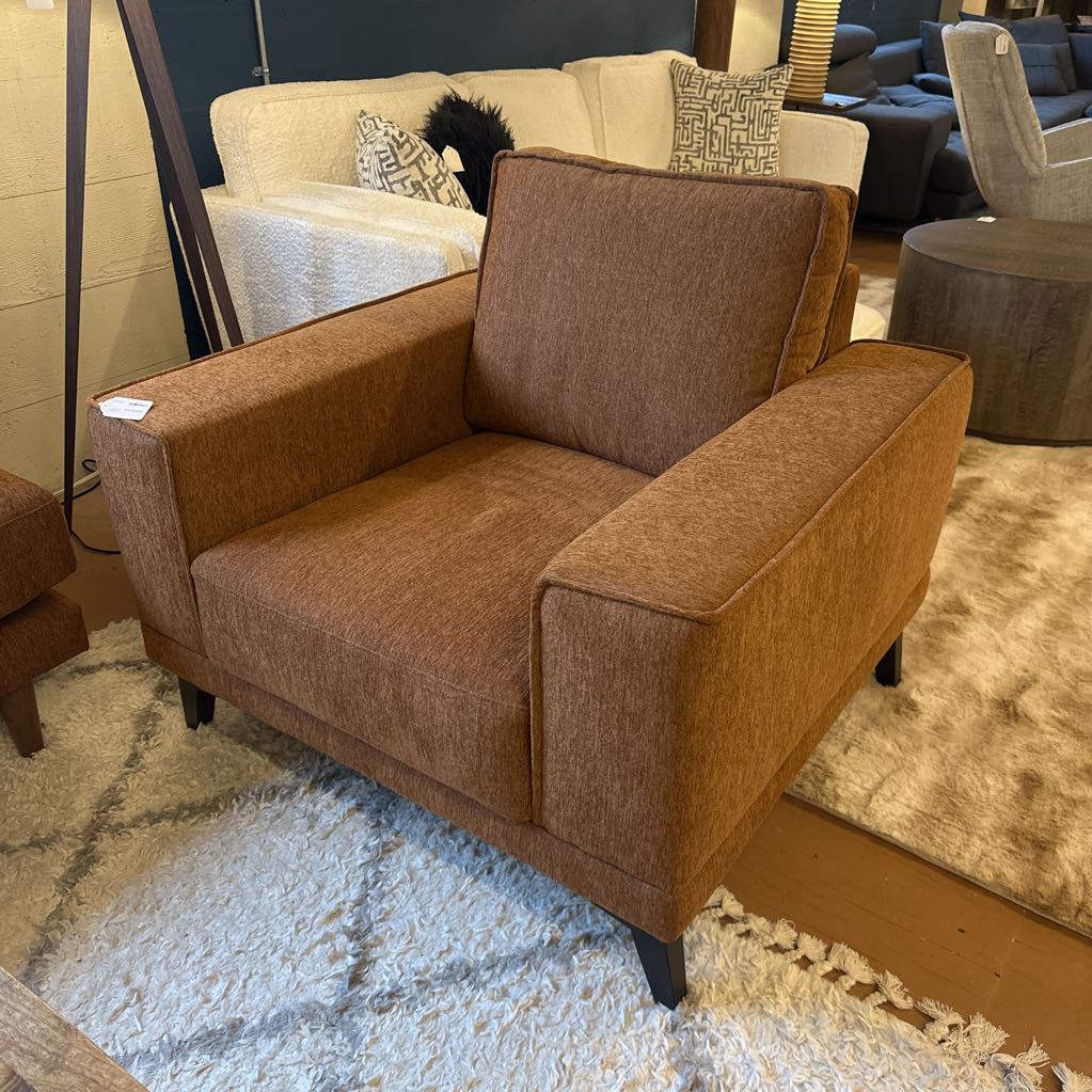 Orange Mod Chair U ACCENT CHAIRS