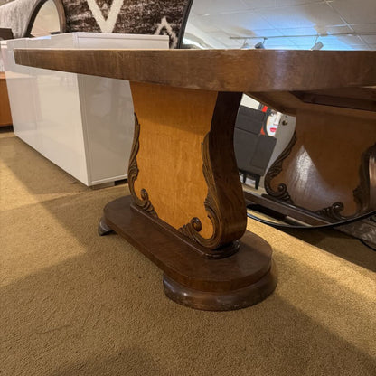 Ornate Art Deco Pedestal Coffee Table