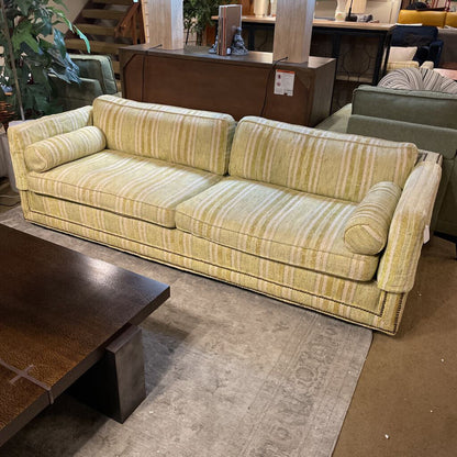 Henredon Key Lime Pie Stripe Loveseat