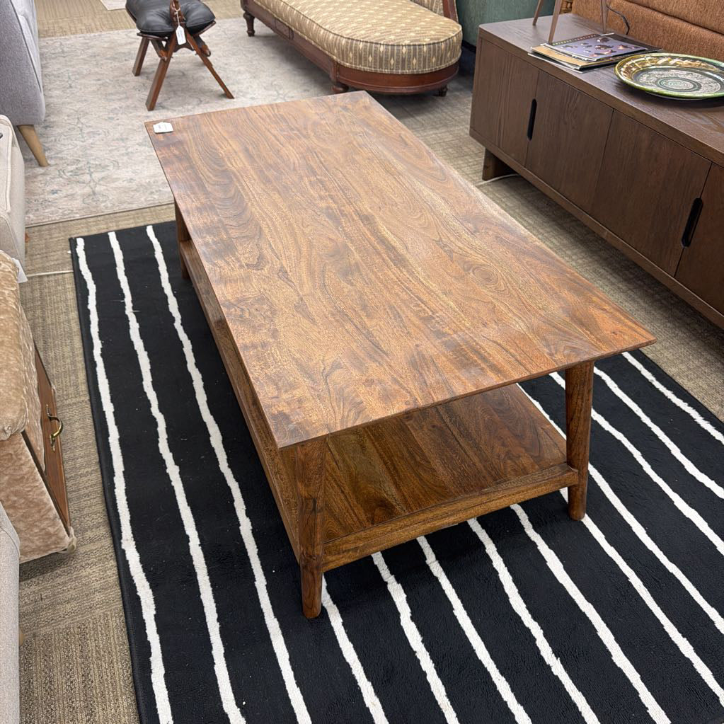 Dark Acacia Coffee Table C COFFEE TABLES
