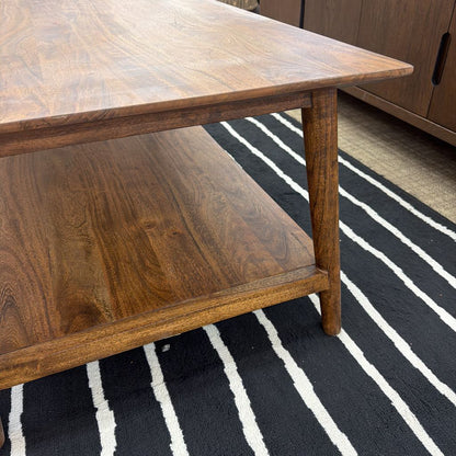 Dark Acacia Coffee Table C COFFEE TABLES