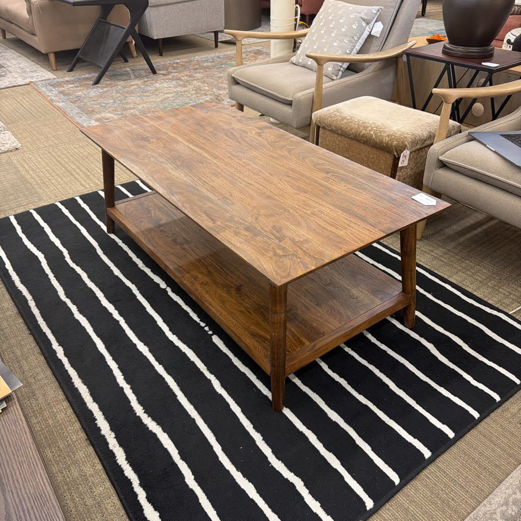 Dark Acacia Coffee Table C COFFEE TABLES