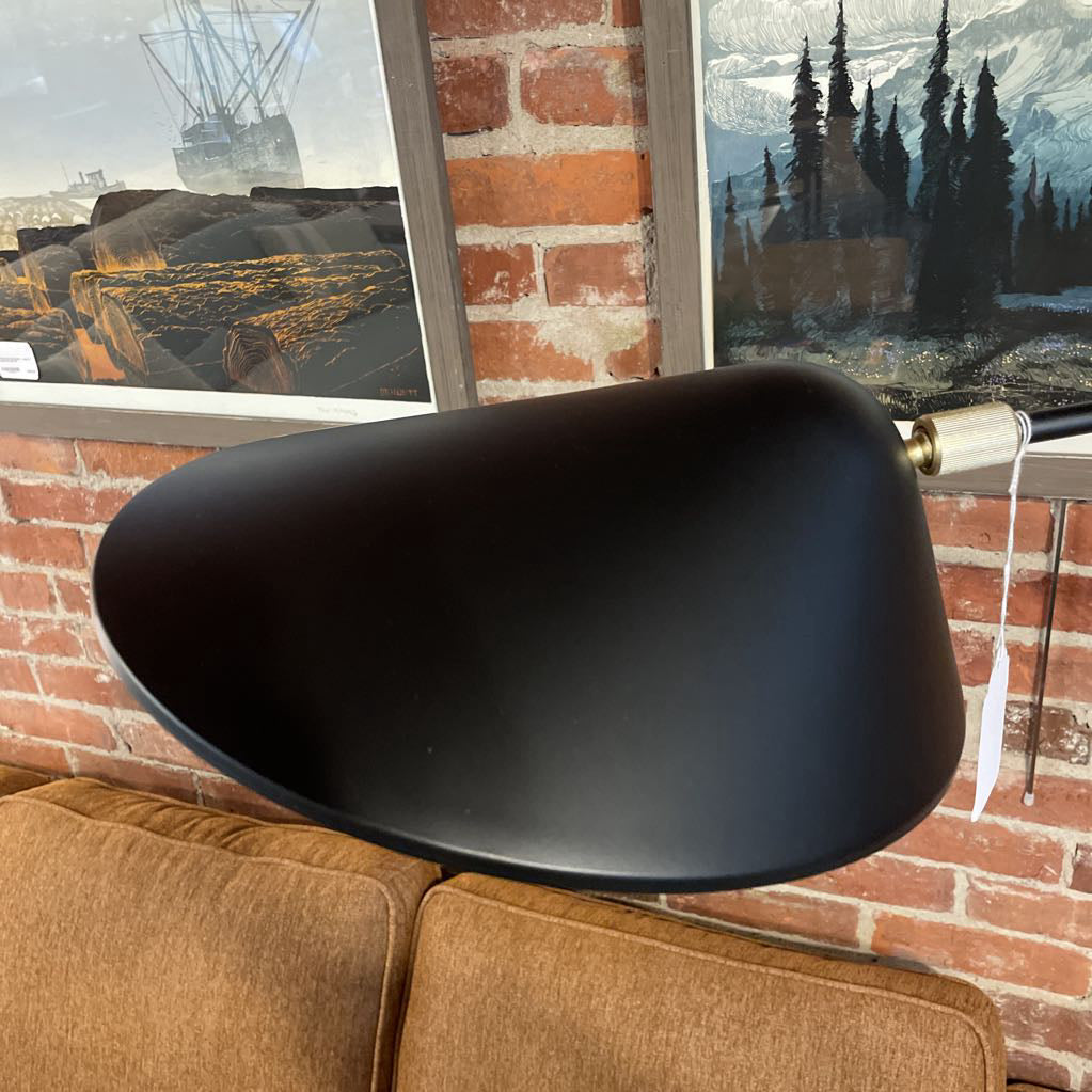 Black Metal Floor Lamp LAMPS