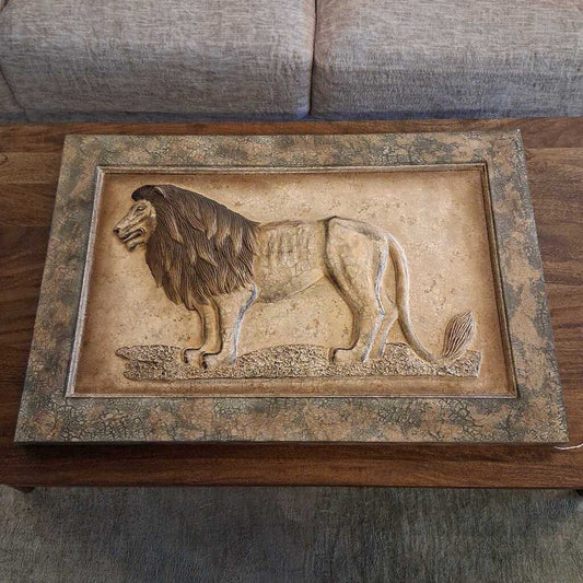 Lion Plaque