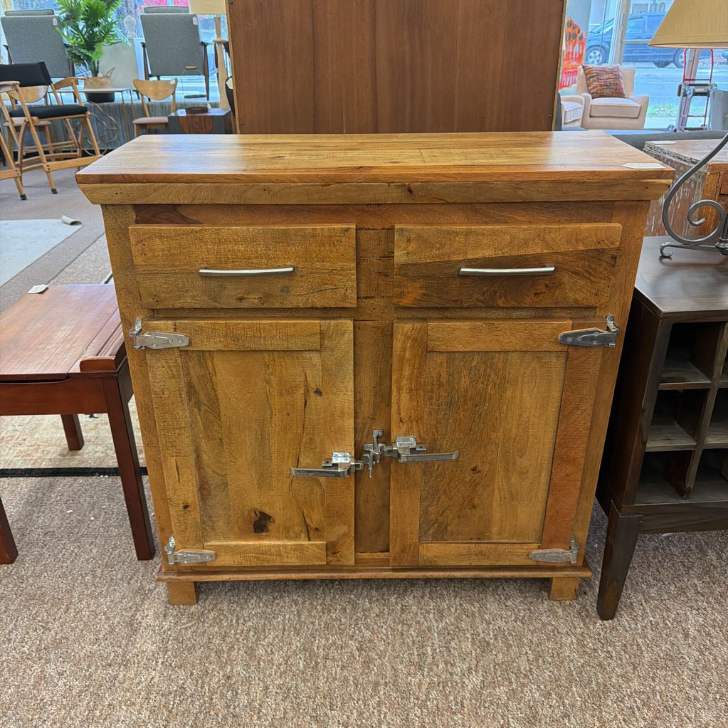 RECLAIMED "ICEBOX" SERVER C BAR CARTS
