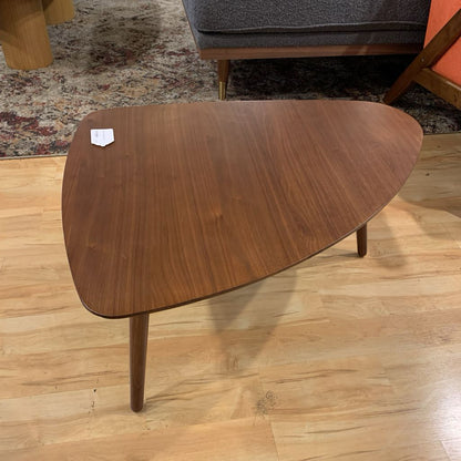 Walnut Wedge Side Table