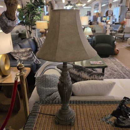 Traditional Tan Shade Lamp LAMPS
