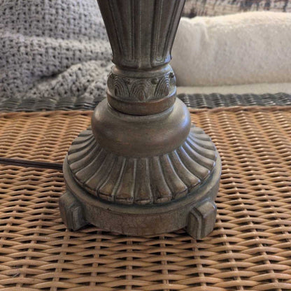 Traditional Tan Shade Lamp LAMPS