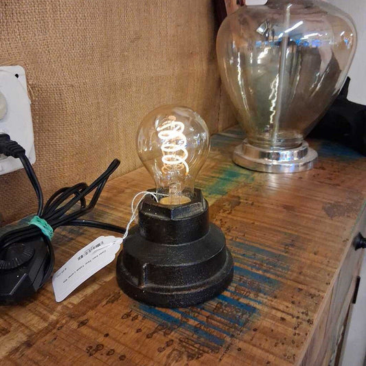 Cast Iron Tiny Table Lamp