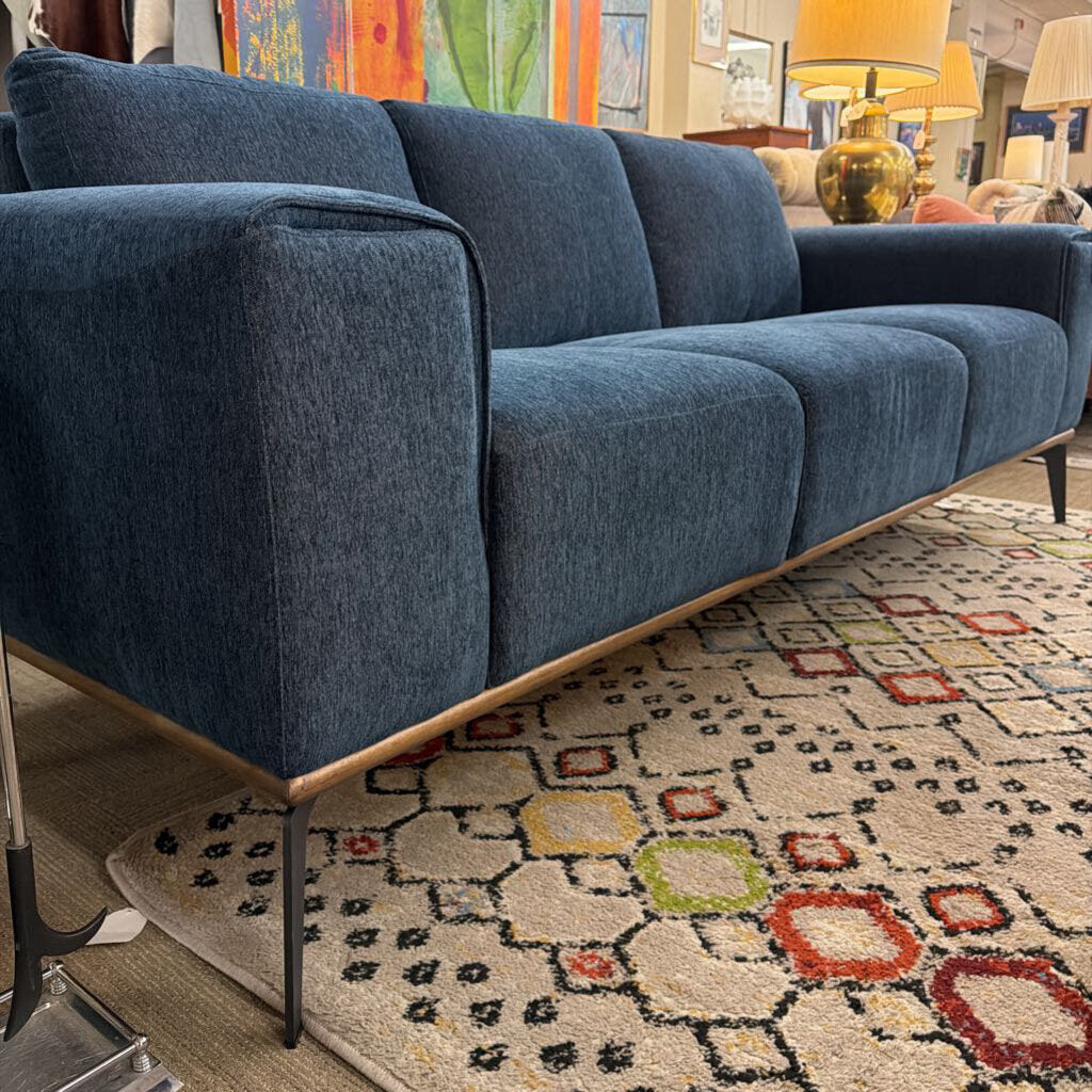 Bluemoon Mod Wood Trim Sofa