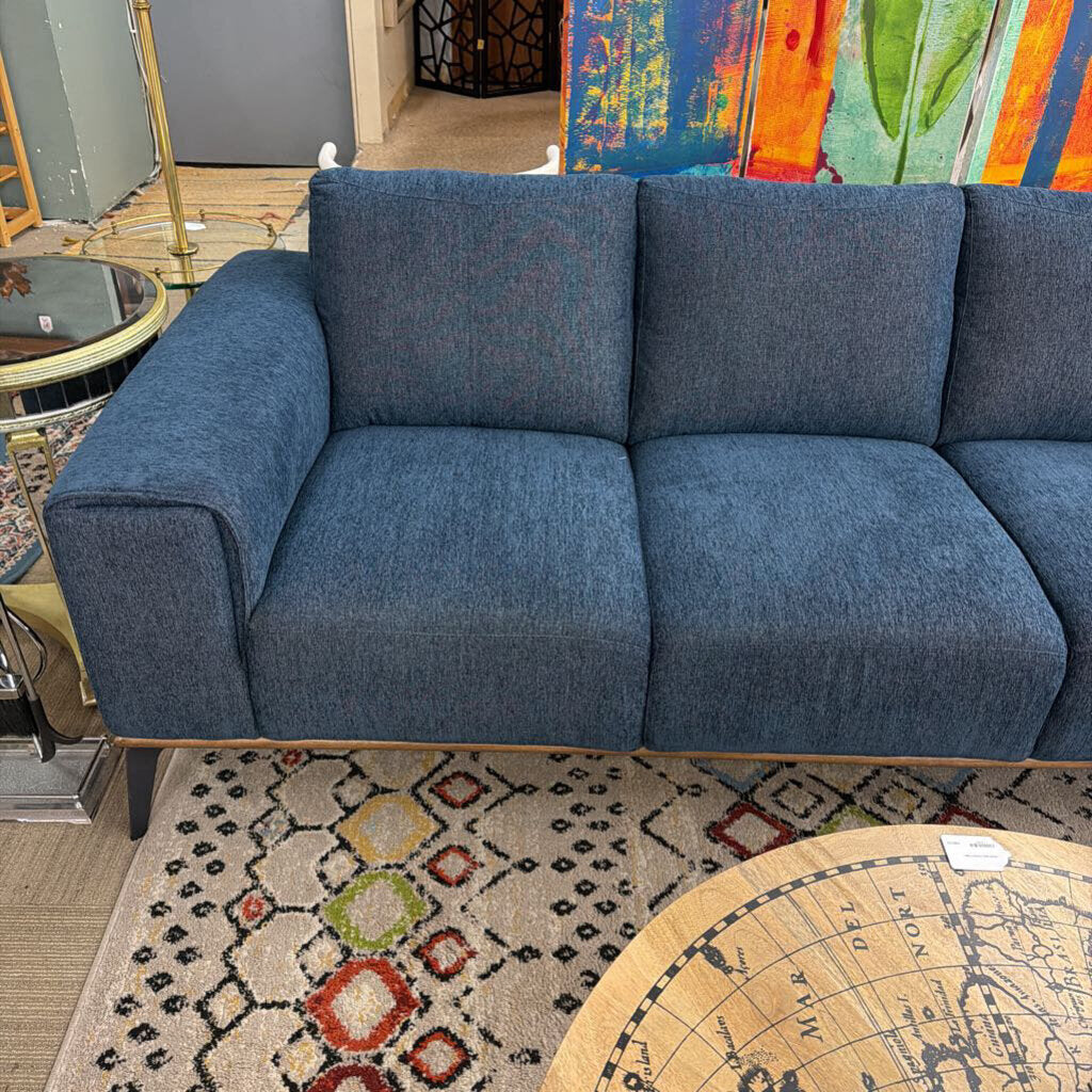 Bluemoon Mod Wood Trim Sofa