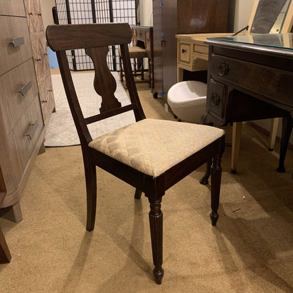 1920's Vanity Desk w/ Glass Top and Chair