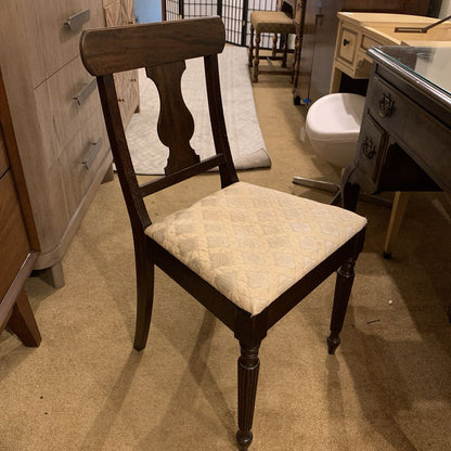 1920's Vanity Desk w/ Glass Top and Chair