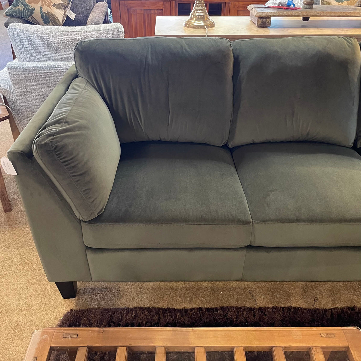 Comfy Mod Olive Sofa