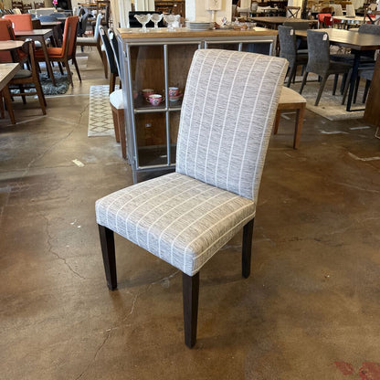  light-toned fabric chair 