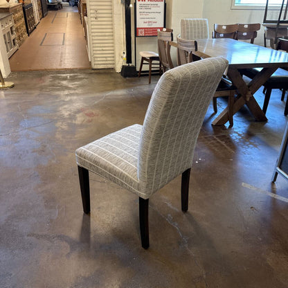  light-toned fabric chair 