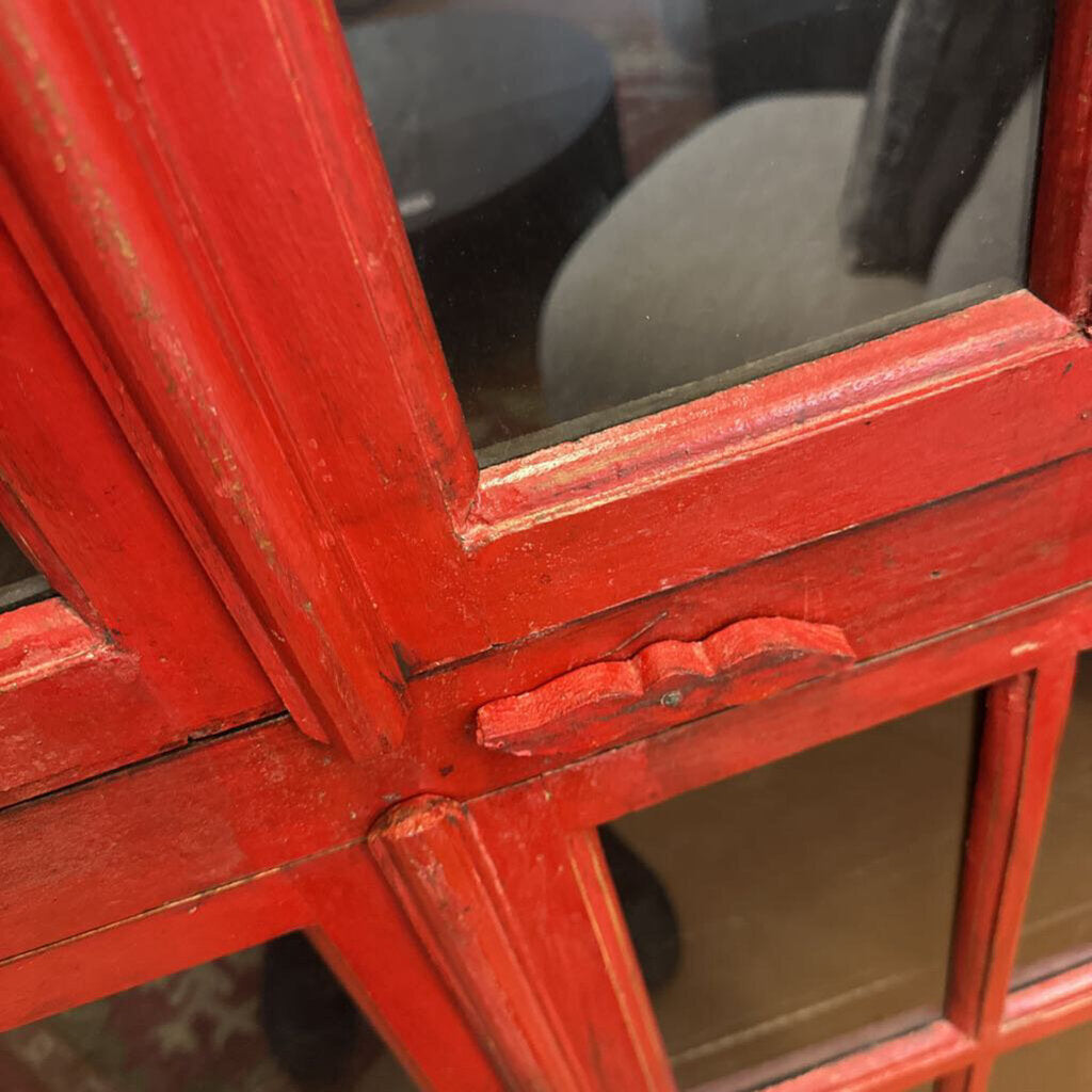  Red Tall Cabinet