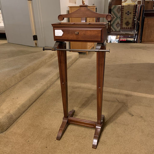 Wood 1 Drawer with Hanger Bar Suit Hanger