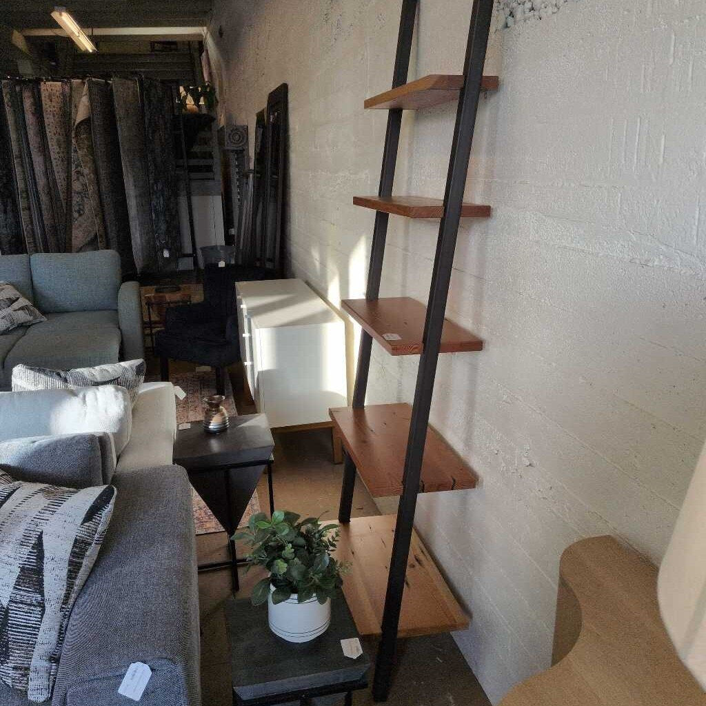 Room + Board Gallery Leaning Bookcase