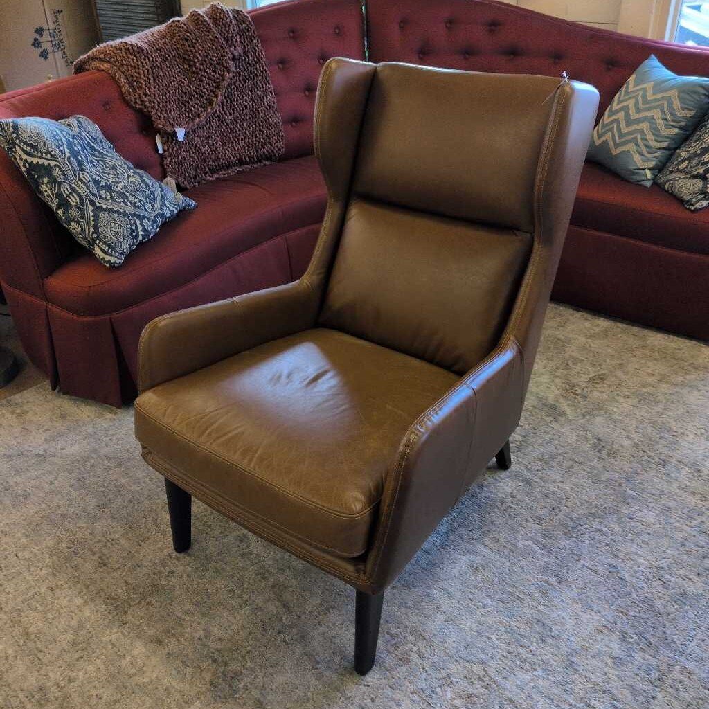 West Elm Ryder Leather Chair