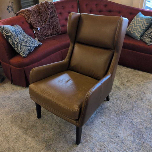 West Elm Ryder Leather Chair