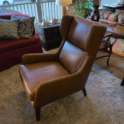 West Elm Ryder Leather Chair