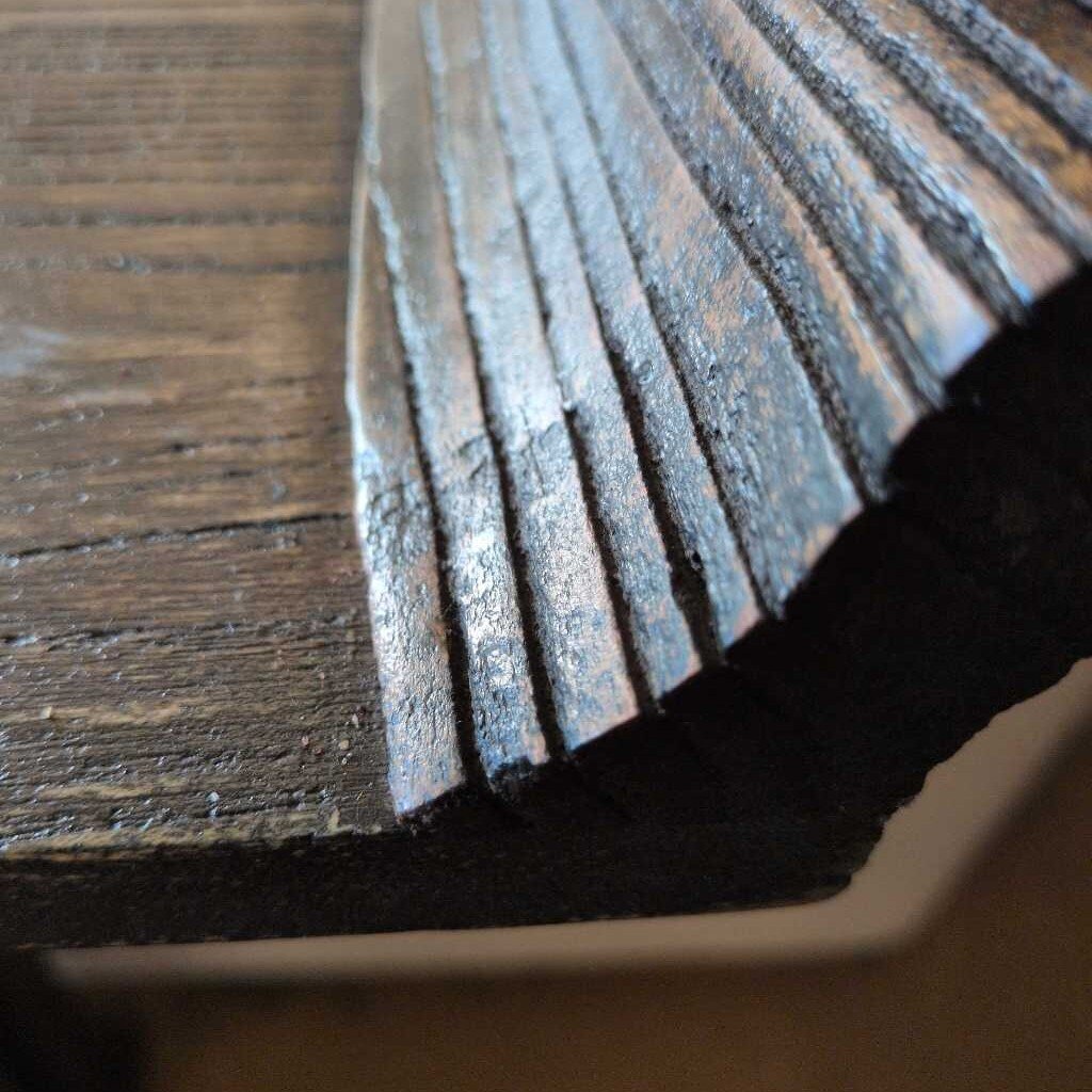 Ballard Designs Long Dark Wood Console
