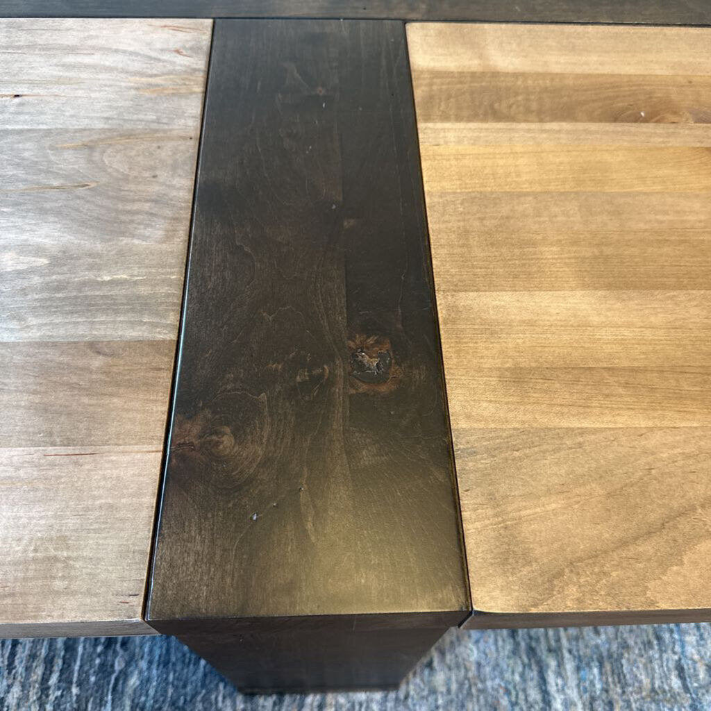 Bassett Skyline Square Dark Wood Coffee Table