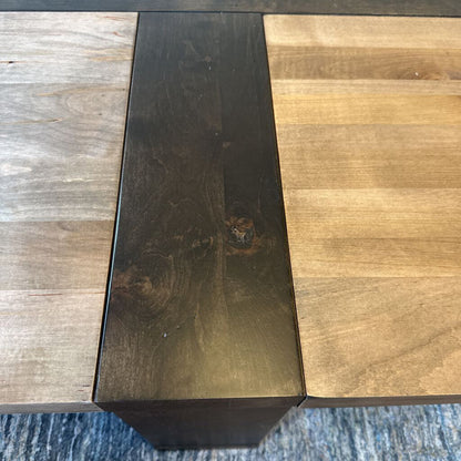 Bassett Skyline Square Dark Wood Coffee Table