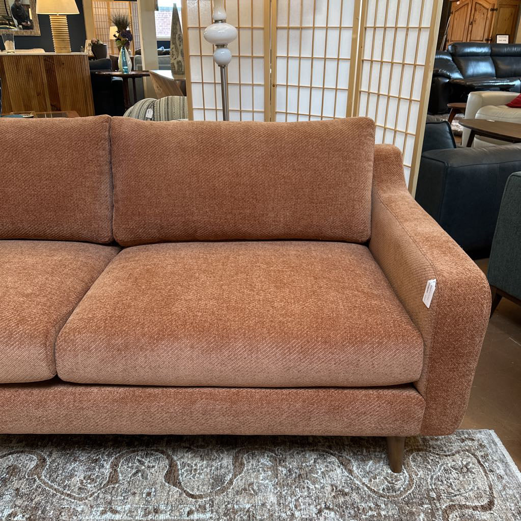 Donna Orange LAF Chaise Sectional U SECTIONALS LAF