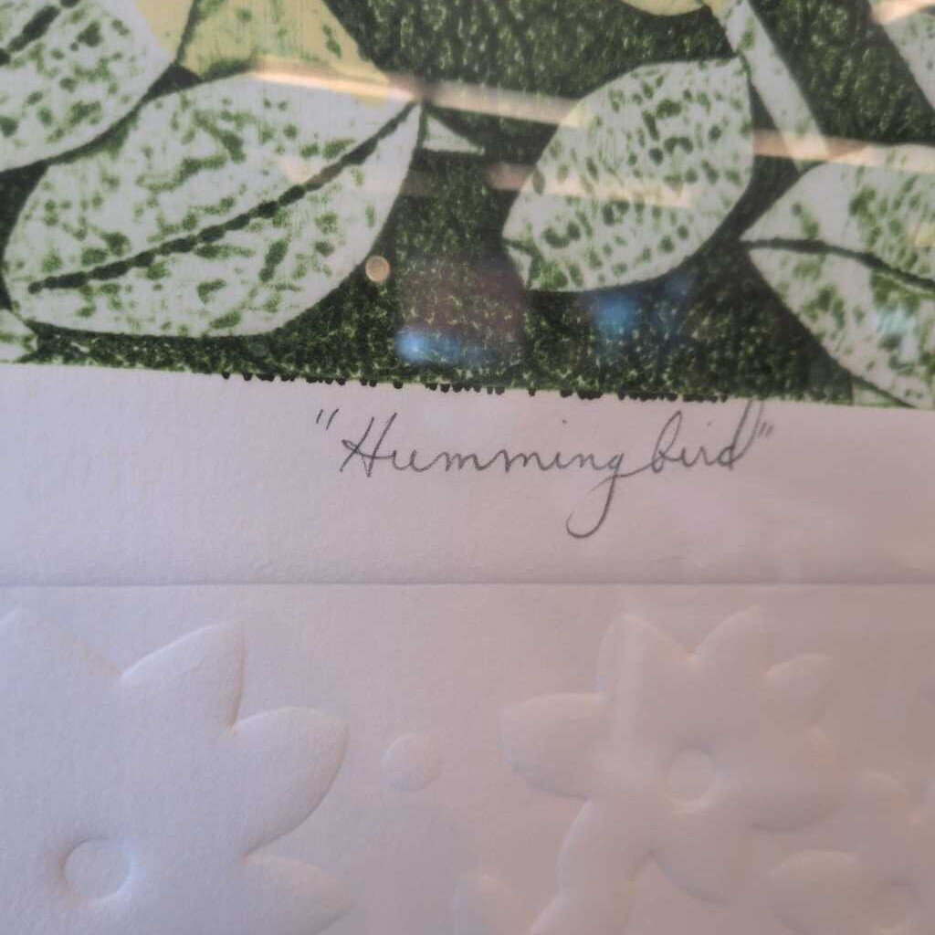 "HummingBird" Print #28/150