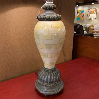 Faux Tile Table Lamp